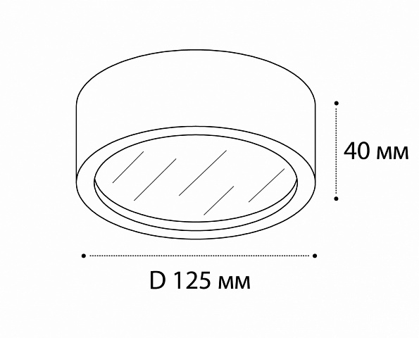 Встраиваемый светильник ITALLINE M04-525-125 white 4000K