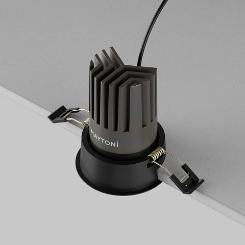 Встраиваемый светильник Maytoni DL117-15W-3K-B