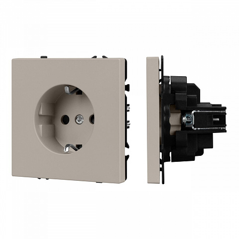 Механизм электрической розетки SCT-NOBE-MEU1-SFPL-CA (230V, 16A) Arlight 059452