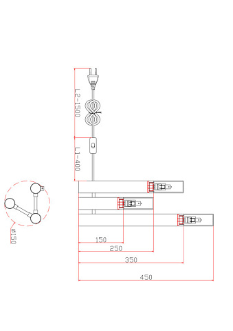 Настольная лампа Freya FR5109TL-03G