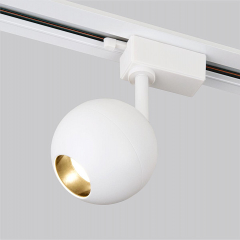 Трековый светодиодный светильник Elektrostandard Ball белый 12W 4200K LTB77 a053742