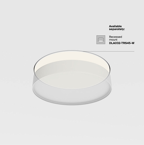 Накладной светильник Maytoni C032CL-45W3K-RD-MG