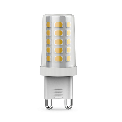 Лампа светодиодная Gauss G9 3,5W 3000К прозрачная 107009105