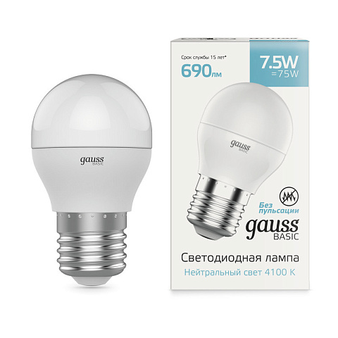 Светодиодная лампа Gauss 1053228