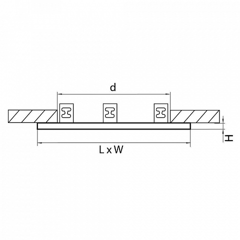 Рамка Lightstar 217539