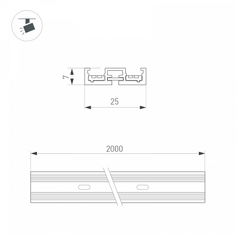 Шинопровод Arlight 044504