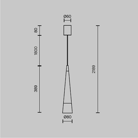 Подвесной светильник Maytoni P090PL-L12CH3K