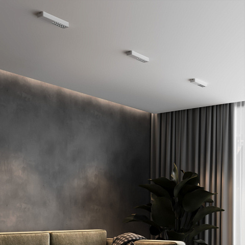 Накладной светильник Elektrostandard 25114/LED 9W 4000K белый