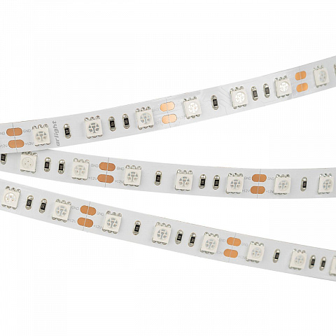 Светодиодная лента Arlight 14,4W/m 60LED/m 5060SMD желтый 5M 012342(2)