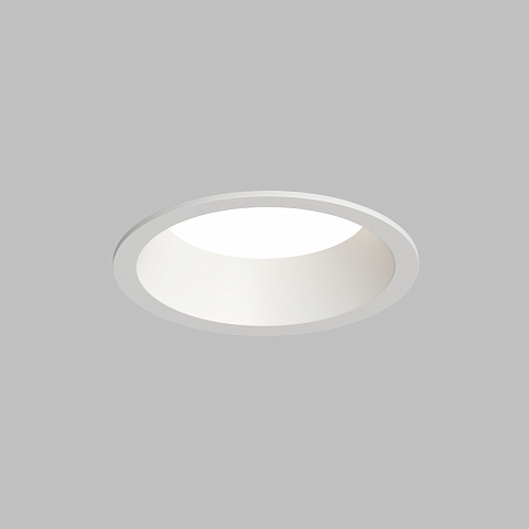 DK3103-WH Встраиваемый влагозащищенный светильник, IP 65, 10 Вт, GU5.3, LED, белый, пластик