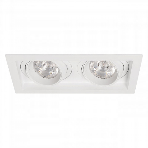 Светильник MS-VORTEX-BUILT-S210x117-2x20W Day4000 (WH-WH, 20 deg, 230V) Arlight 057769