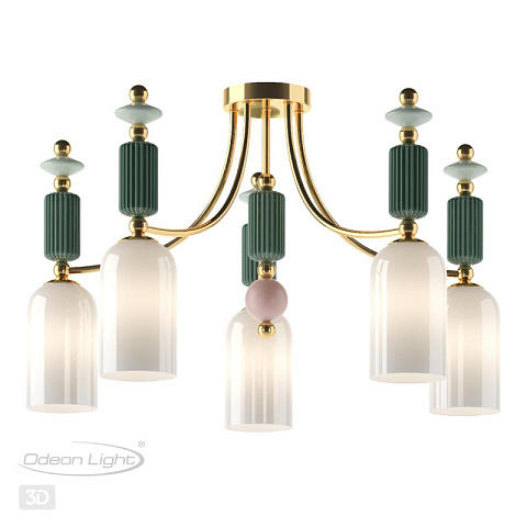 Накладная люстра Odeon Light 4861/5C
