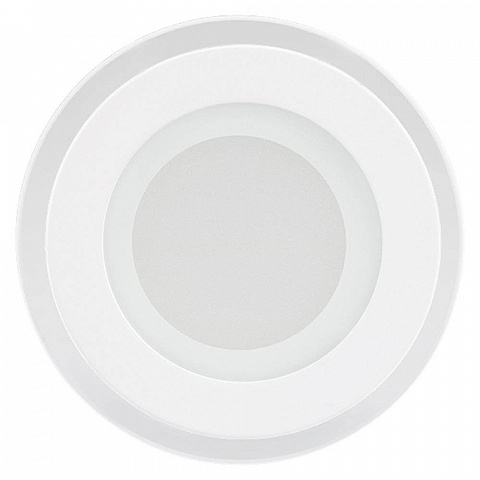 Встраиваемый светодиодный светильник Arlight LT-R96WH 6W Warm White 015575
