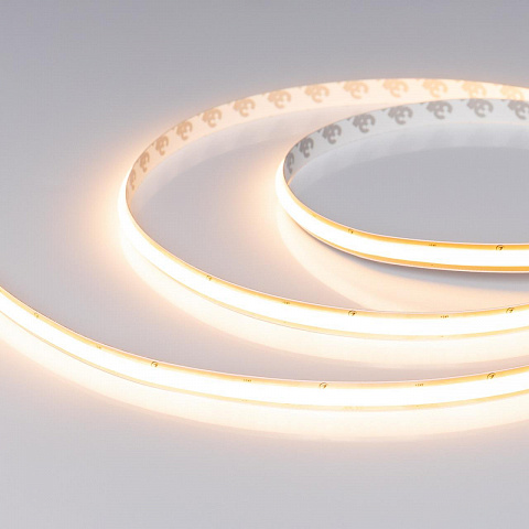 Светодиодная лента SOB-M288-10mm 24V Warm2700 (10 W/m, IP20, 5m) Arlight 062071