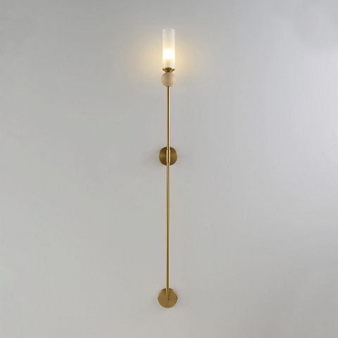 Бра Crystal Lux SIMPLY AP1.2 BRASS