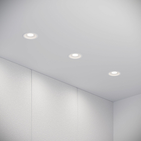 Встраиваемый светильник Elektrostandard 25067/LED 10W 4000K белый