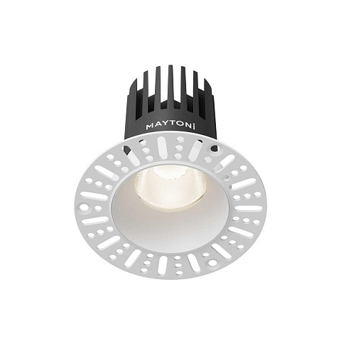 Встраиваемый светильник Maytoni DL121-15W-4K-TRS-W