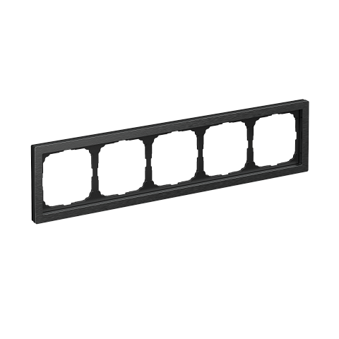 Systeme Electric ArtGallery Pure Металл Оникс Рамка 5-ая