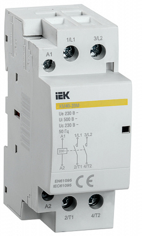 IEK KARAT Контактор модульный КМ40-20М AC