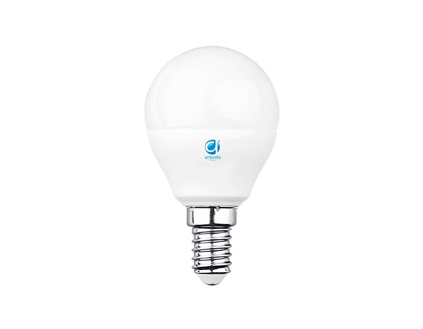 Лампа светодиодная Ambrella light E14 6W 4200K белая 204014