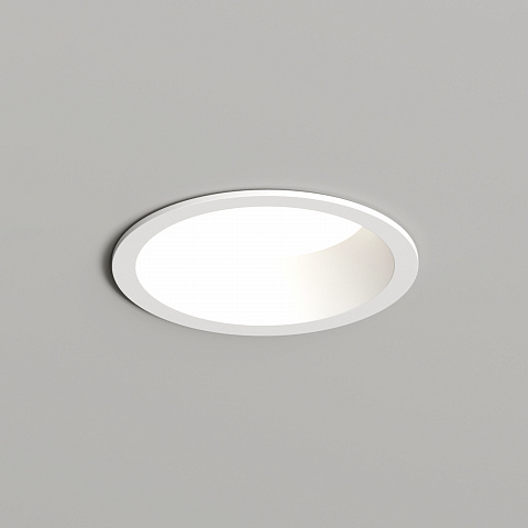 DK3103-WH Встраиваемый влагозащищенный светильник, IP 65, 10 Вт, GU5.3, LED, белый, пластик