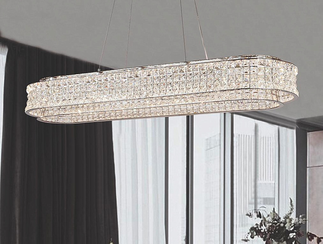 Подвесная люстра Newport 8510/120 chrome