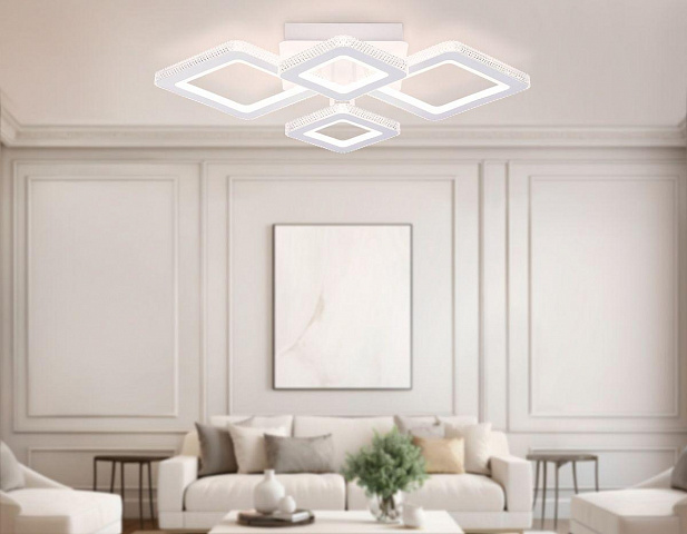 Потолочная светодиодная люстра Ambrella light Acrylica Original FA8878