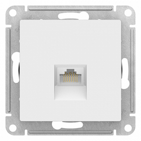 Systeme Electric AtlasDesign Лотос Розетка компьютерная RJ45, кат. 6A, механизм