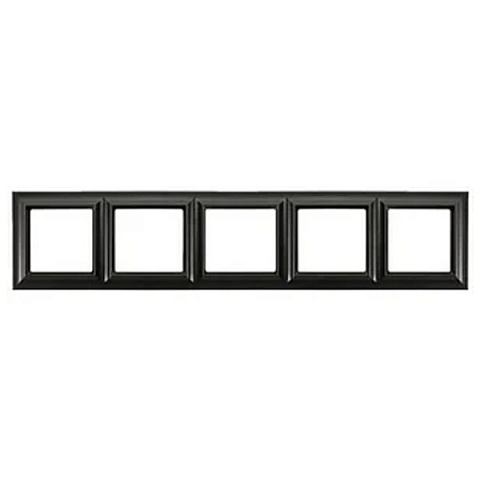 JUNG Eco Deco Рамка 5-постов термопласт черный матовый