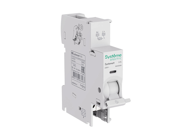 Systeme Electric MN Расцепитель мин. напряжения мгновенный 220-240В Systeme9