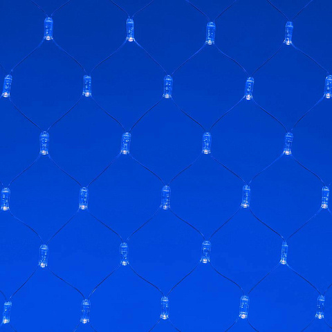 Уличная светодиодная гирлянда Ardecoled сеть 230V синий ARD-Netlight-Classic-2000X1500-Clear-288Led Blue 024681
