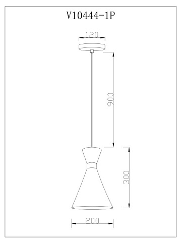 Подвесной светильник Moderli V11555-1P