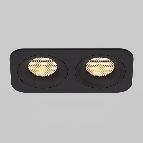Встраиваемый светильник Elektrostandard 15277/LED 20W 3000K черный