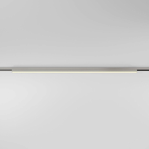 Трековый светильник 24W 3000K никель Elektrostandard 85527/01_система Лайн a072702