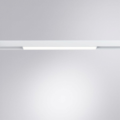 Трековый светодиодный светильник Arte Lamp Linea A4632PL-1WH