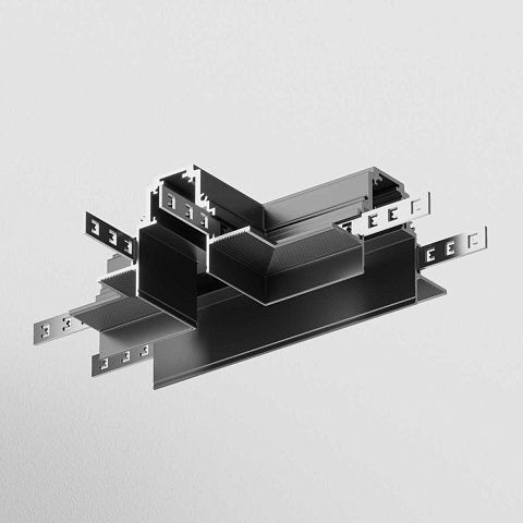 Коннектор T-образный встраиваемый Maytoni Technical Gravity TRA010CT-42B
