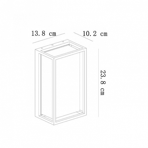 Светильник настенный ARTE Lamp A2322AL-1GO