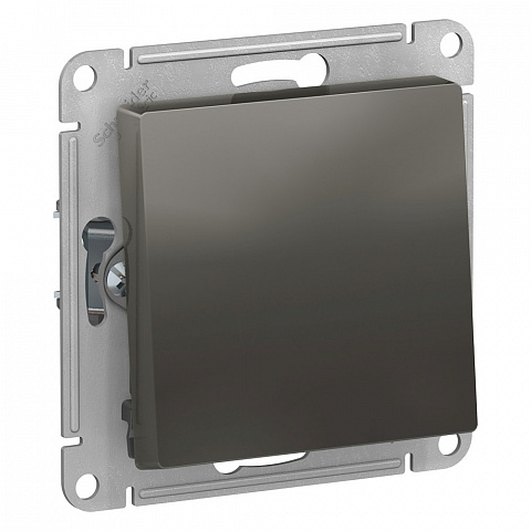 Systeme Electric AtlasDesign Сталь Переключатель 1-клавишный, сх.6, 10АХ, механизм