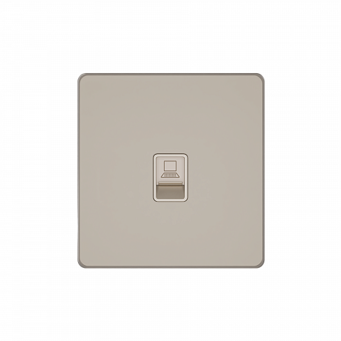 Systeme Electric Systeme Infinity Песчаный берег Розетка информационная RJ-45 кат.6