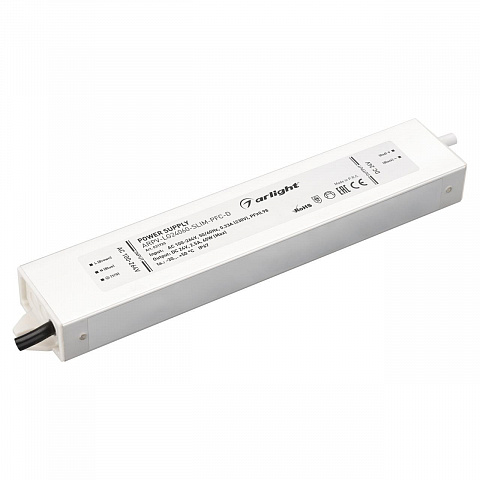 Блок питания Arlight ARPV-LG24060-SLIM-PFC-D (24V, 2.5A, 60W), IP67 031720