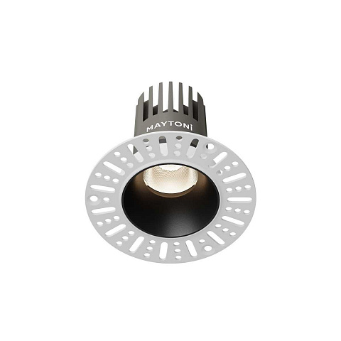 Встраиваемый светильник Maytoni DL124-10W-4K-TRS-B