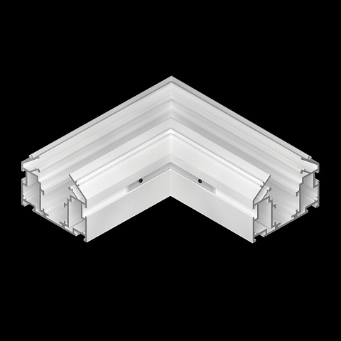 Соединитель для трека UNO под гарпун горизонтальный угловой Lightstar Uno Pro 509406