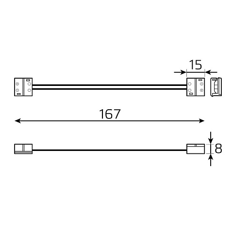 Соединитель для лент Gauss BT435