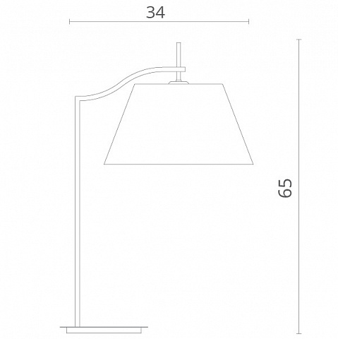 Настольная лампа Divinare 1341/02 TL-1
