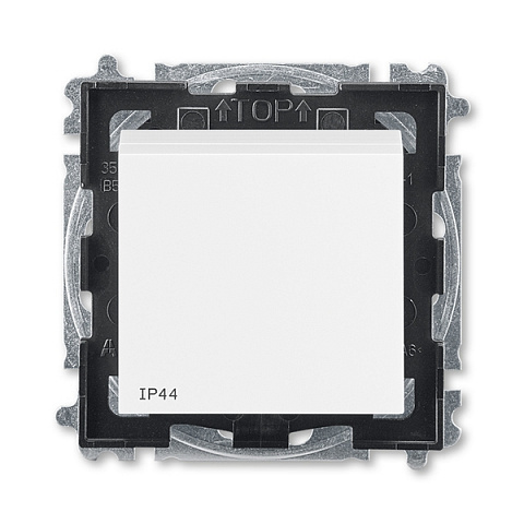 ABB EPJ Levit белый / белый Переключатель 1-клавишный IP44
