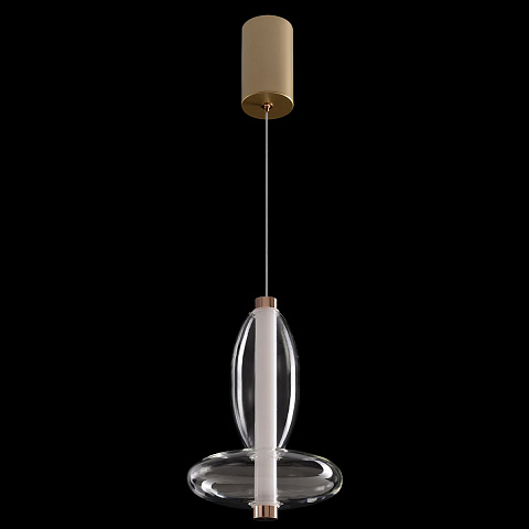 Подвесной светильник Crystal Lux QUASAR SP10W LED TRANSPARENT