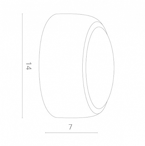 Бра ARTE Lamp A1421AP-1WH
