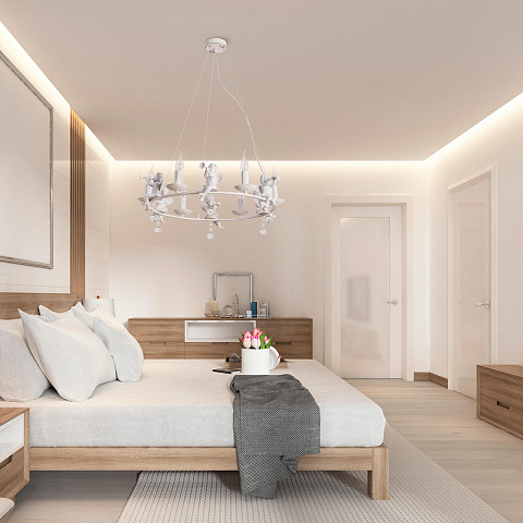 Подвесная люстра ARTE Lamp A1133SP-6WG