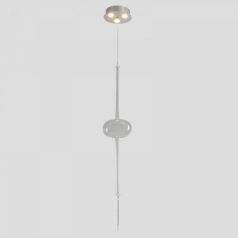Подвесной светильник Crystal Lux GLASS SP3W LED CHROME