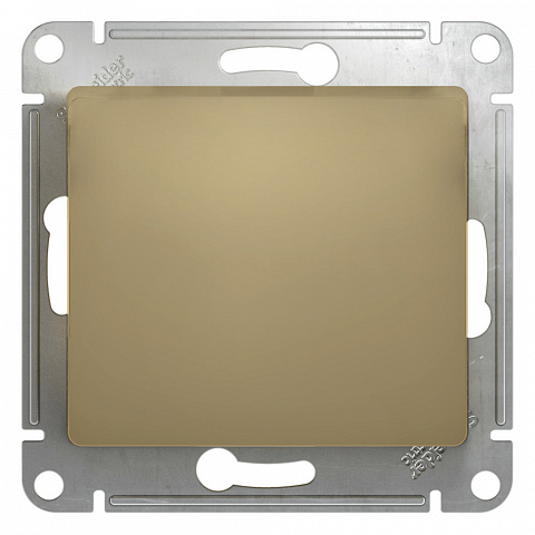 Systeme Electric Glossa Титан Переключатель 1-клавишный, сх.6, 10АХ